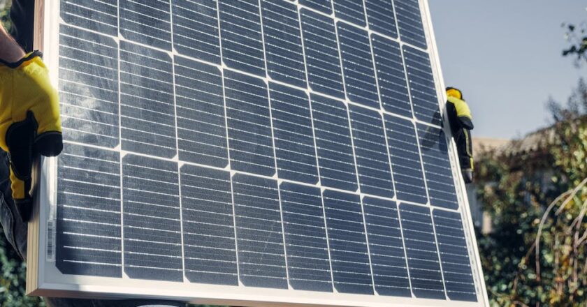 Proces utylizacji paneli fotowoltaicznych